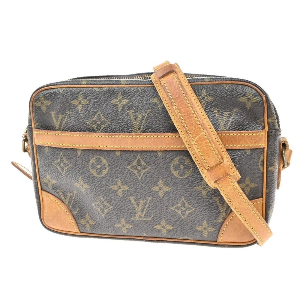 LOUIS VUITTON Trocadero 24 Shoulder Bag Monogram Leather Brown M51276 35MA357 - Picture 1 of 16